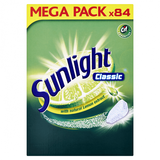 Sunlight Classic Tablety do umývačky riadu 84 ks