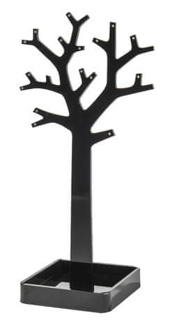 Compactor stojan na šperky v tvare stromu, čierny
