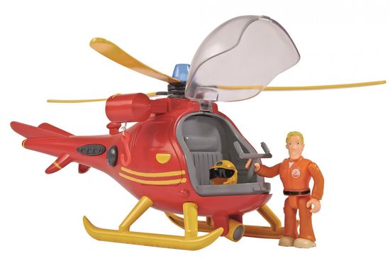 SIMBA Požiarnik Sam - Vrtuľník s figúrkou