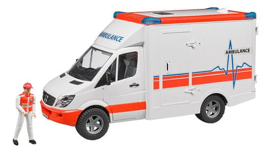 BRUDER Ambulancia Sprinter s vodičom