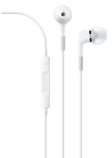Apple slúchadlá do uší s diaľkovým ovládaním a mikrofónom (ME186ZM/B)