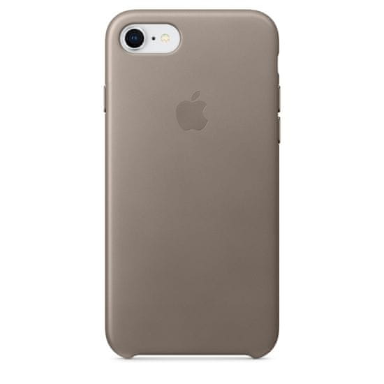Apple koženž kryt, Apple iPhone 7/8, MQH62ZM/A, Taupe