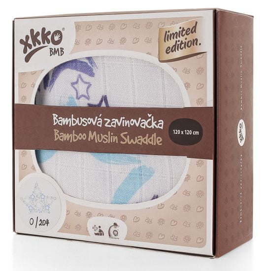 XKKO Bambusová zavinovačka Limited Edition 120x120 cm