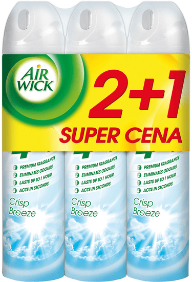 Air wick Spray 4in1 Svieži vánok 240ml 2+1