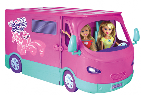 Alltoys Sparkle Girlz - Karavan obytný pre bábiky