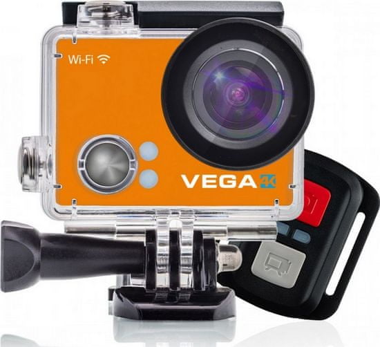 Niceboy Vega 4K Limited Orange + diaľkové ovládanie