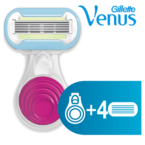 Gillette Venus Snap holiaci strojček + hlavice 3ks