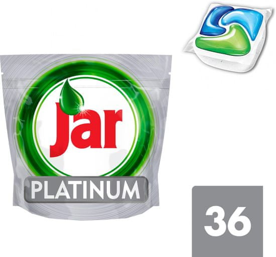 Jar kapsuly Platinum Green 36 ks