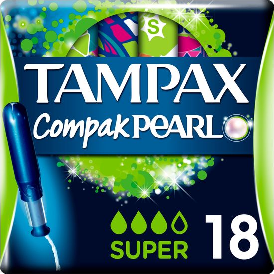 Tampax Compak Pearl Super 18 ks