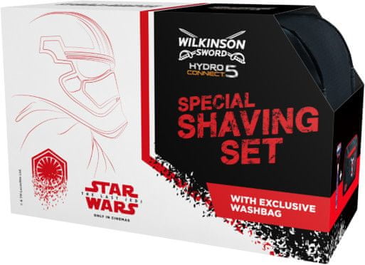 Wilkinson Sword HYDRO Connect 5 Strojček + toaletná taška - STAR WARS