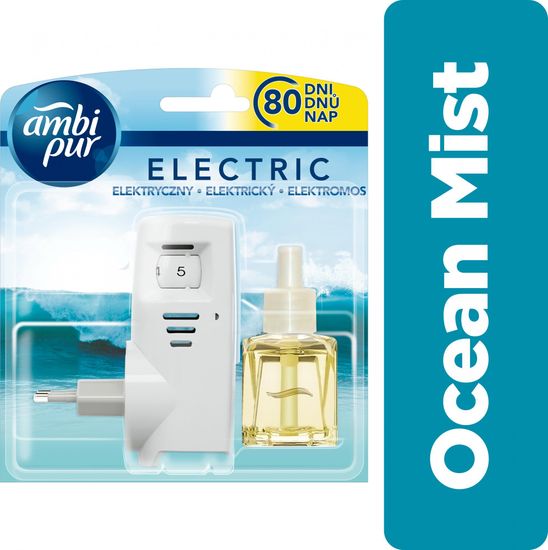 Ambi Pur Electric strojček + náplň Ocean Mist 20 ml