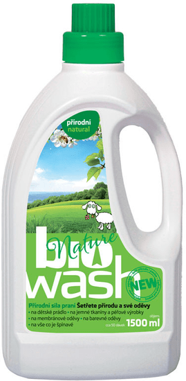 BioWash prírodný 1,5 l (50 praní)
