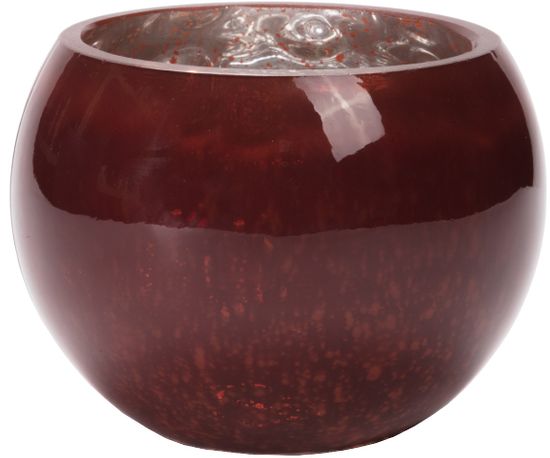 Wittkemper Svietnik na čajovú sviečku červený, 12 cm