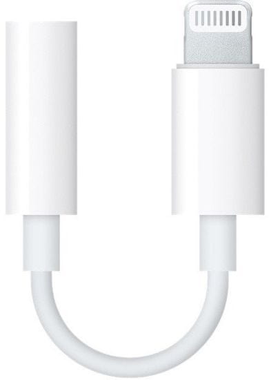 Apple Dátový Kábel Lightning/3,5mm pre iPhone, MMX62ZM/A, biely (EU Blister)