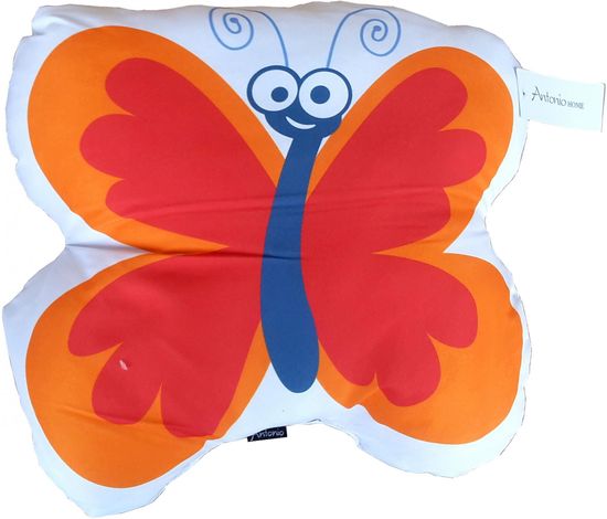 Home Vankúšik s motívom motýlik 15x30 cm