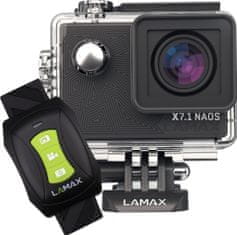 LAMAX X7.1 Naos + dialkové ovládanie + čelenka + plavací grip