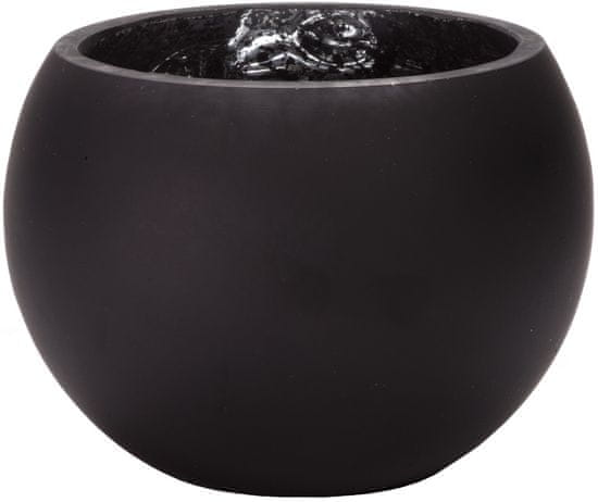 Wittkemper Svietnik na čajovú sviečku čierny, 12 cm