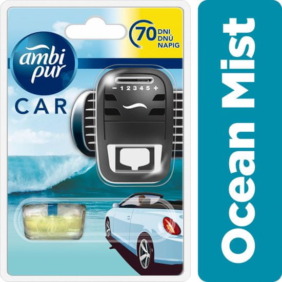 Ambi Pur Car strojček + náplň Ocean Mist 7 ml