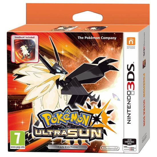 Nintendo 3DS Pokémon Ultra Sun Steelbook Edition