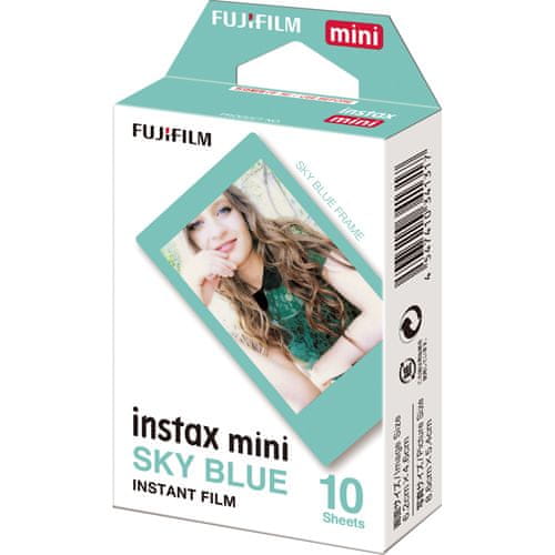 FujiFilm Instax Film Mini Blue frame (10 ks)