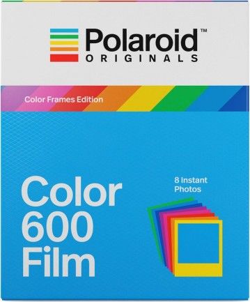 POLAROID Originals 600 Colour 8 ks + farebné rámčeky