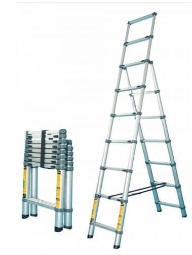 G21 Teleskopický rebrík / hlínkové štafle