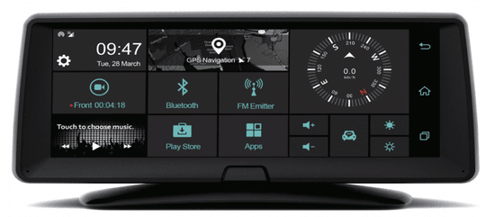 Carneo Combo A9400 - navigácia + kamera do auta - použité