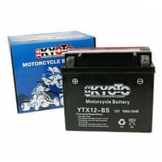Batérie KYOTO 12V 10Ah YTX12-BS (kyslé. Náplň súčasťou balenia)