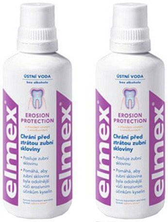 Elmex Erosion Protection ústna voda 2 x 400 ml