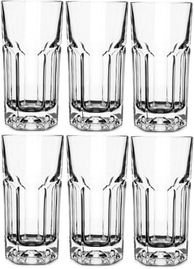 RCR Crystal Provenza poháre vysoké 370 ml, 6 ks