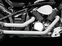 Highway-Hawk žiaruvzdorná omotávka výfukových zvodov motocykla, biela (15m)