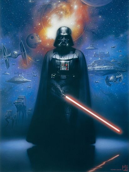 Walplus Fototapeta Star Wars Darth Vader 254x184 cm
