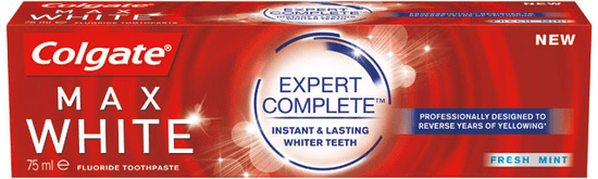 Colgate Max White Expert Complete Fresh Mint zubná pasta 75 ml