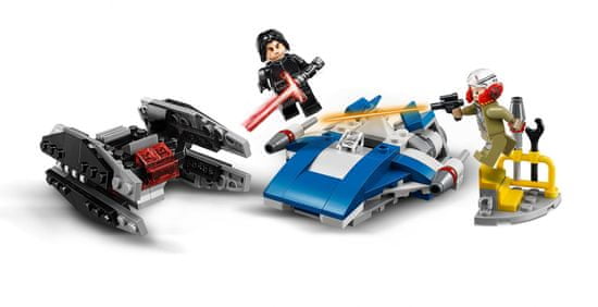 LEGO Star Wars™ 75196 Mikrostíhačka A-Wing™ vs. mikrostíhačka TIE Silencer™