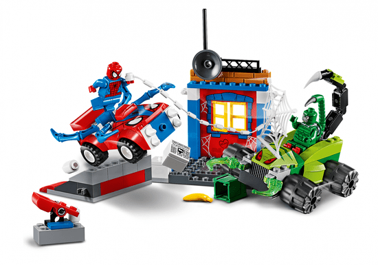 LEGO Juniors 10754 SpiSpider-Man vs. Škorpión - Súboj na ceste