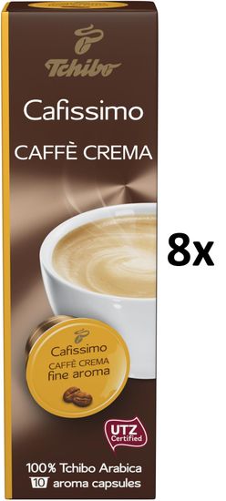 Tchibo Cafissimo Caffé Crema Fine Aroma, 8x10 kapsúl