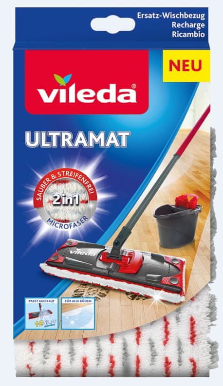 VILEDA Ultramax mop náhrada Microfibre 2v1 155747