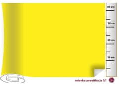 Patifix - Jednofarebné fólie 10-1315 ŽLTÁ LESK - šírka 45 cm