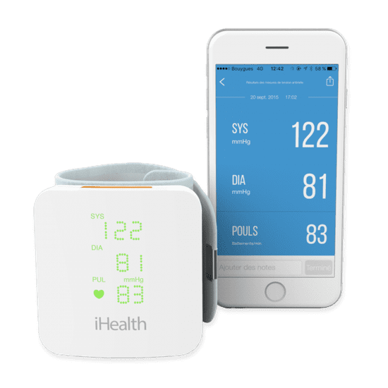iHealth VIEW BP7s inteligentný zápästný merač krvného tlaku