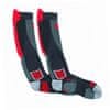 Dainese D-CORE HIGH kompresné ponožky červené veľkosť S