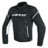 Dainese AIR-FRAME D1 TEX pánska letná textilná bunda black/black/white-veľkosť 52