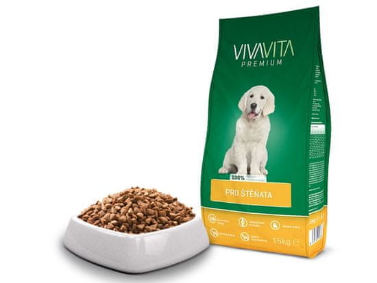 vivavita Granuly pre šteňatá 15kg