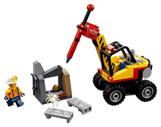 LEGO City Mining 60185 Banský drvič kameňov