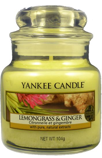 Yankee Candle Lemongrass & Ginger Classic malá 104 g