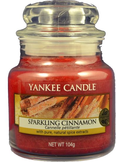 Yankee Candle Sparkling Cinnamon Classic malá 104 g