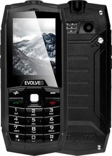 Evolveo StrongPhone Z1, Dual SIM, čierny