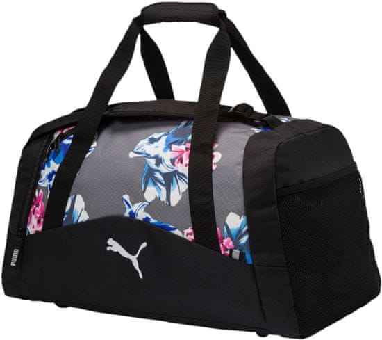 Puma Fund. Sports Bag Graphic M Steel Gray Fl