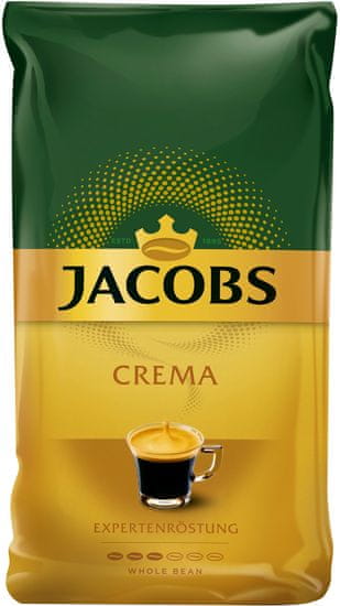 Jacobs CREMA zrnková káva 1000g