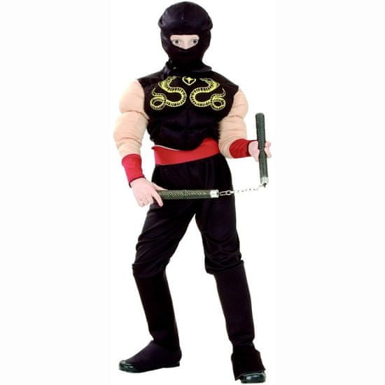 MaDe Detský kostým - Ninja, 110 - 120 cm