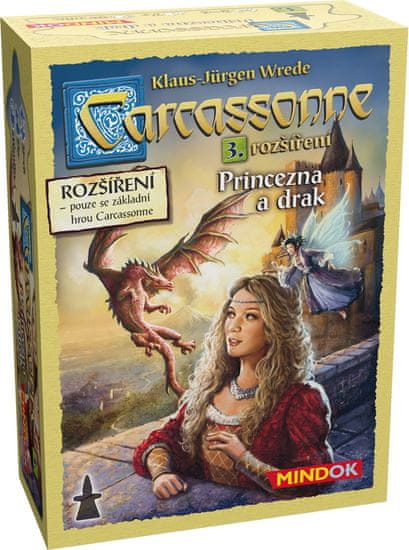 Mindok Carcassonne 3.rozšírenie - Princezná a drak
